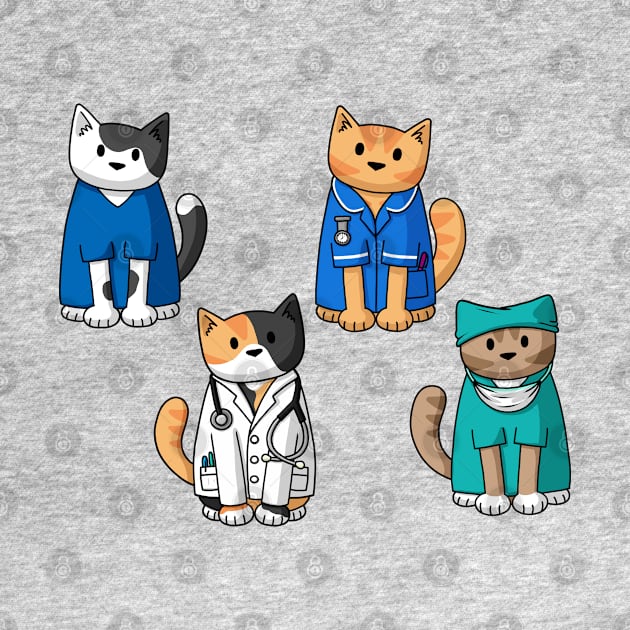 Medical Cats by Doodlecats 